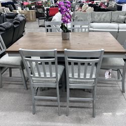 7pc Counter Height Set 🥳🥳🥳