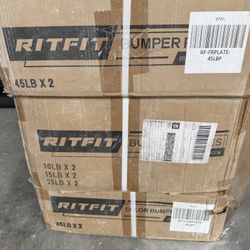RitFit Weights plates 10 lb - 45 Lb 