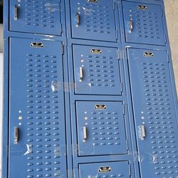 Vintage School Lockers 