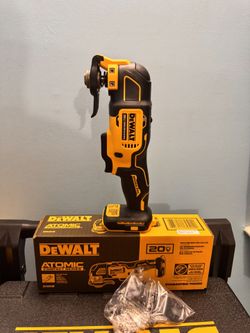 🔥 DEWALT ATOMIC 20V MULTI-TOOL NUEVA 🔥  💪 Herramienta compacta, potente y versátil 🔧 Ideal para cortar, lijar, remodelaciones y más ⚡ Tecnología B