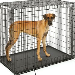 Xxl Dog Crate Cage With Divider