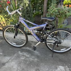 Mongoose MGX DXR 21 Speed  26” Dual Suspension Mountain Bike