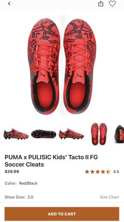 Puma Soccer Cleats.