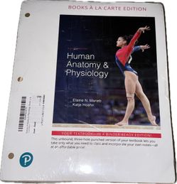 Pearson Human Anatomy & Physiology 11th Books a La Carte Marieb Looseleaf