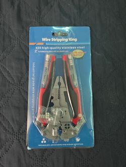 Wire Stripping King 9" Stainless Steel Pliers