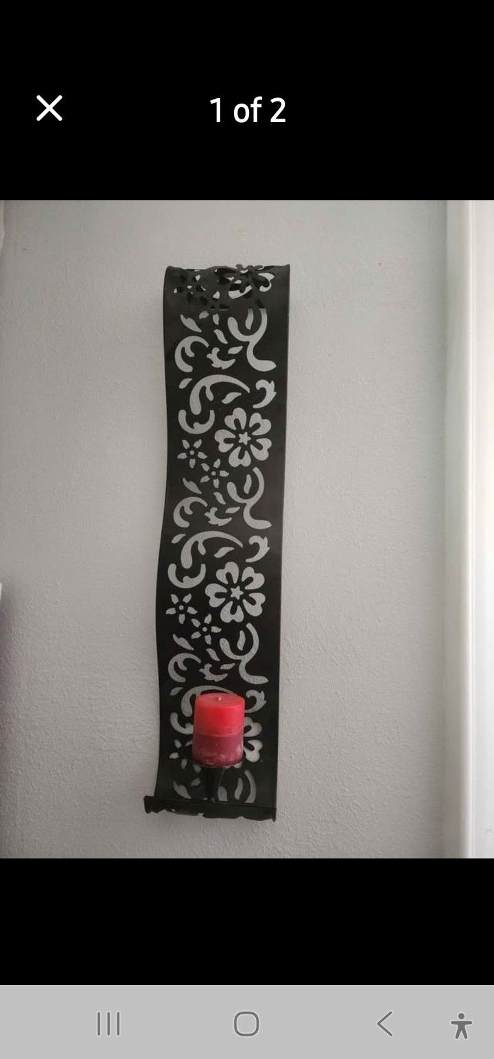 Wall Candle Holder