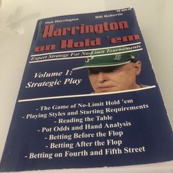 Harrington On Hold ‘em expert Strategy For No-limit Tournaments 