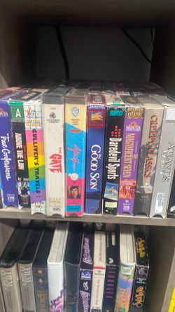 Vintage Old Cool Vhs Movies