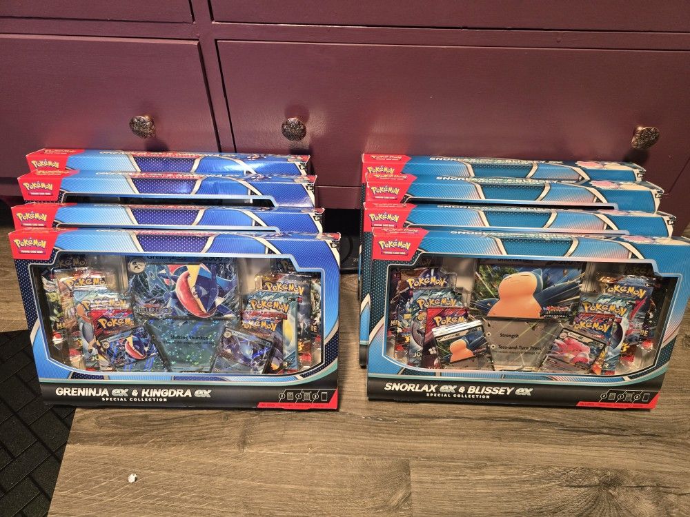 Greninja and Kingdra Box 