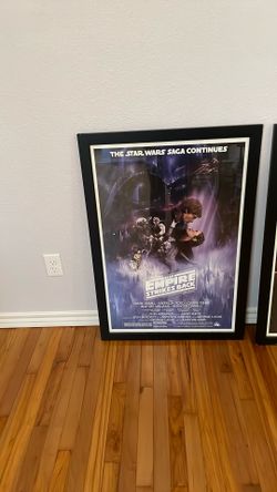 Star Wars Empire Strikes back Framed Poster
