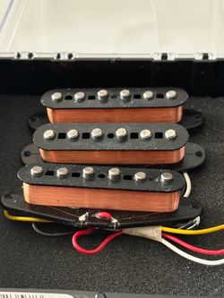 Fender Stratocaster Single Coil Pickup Set Pulled from 2023 75th Anniversary Player Strat