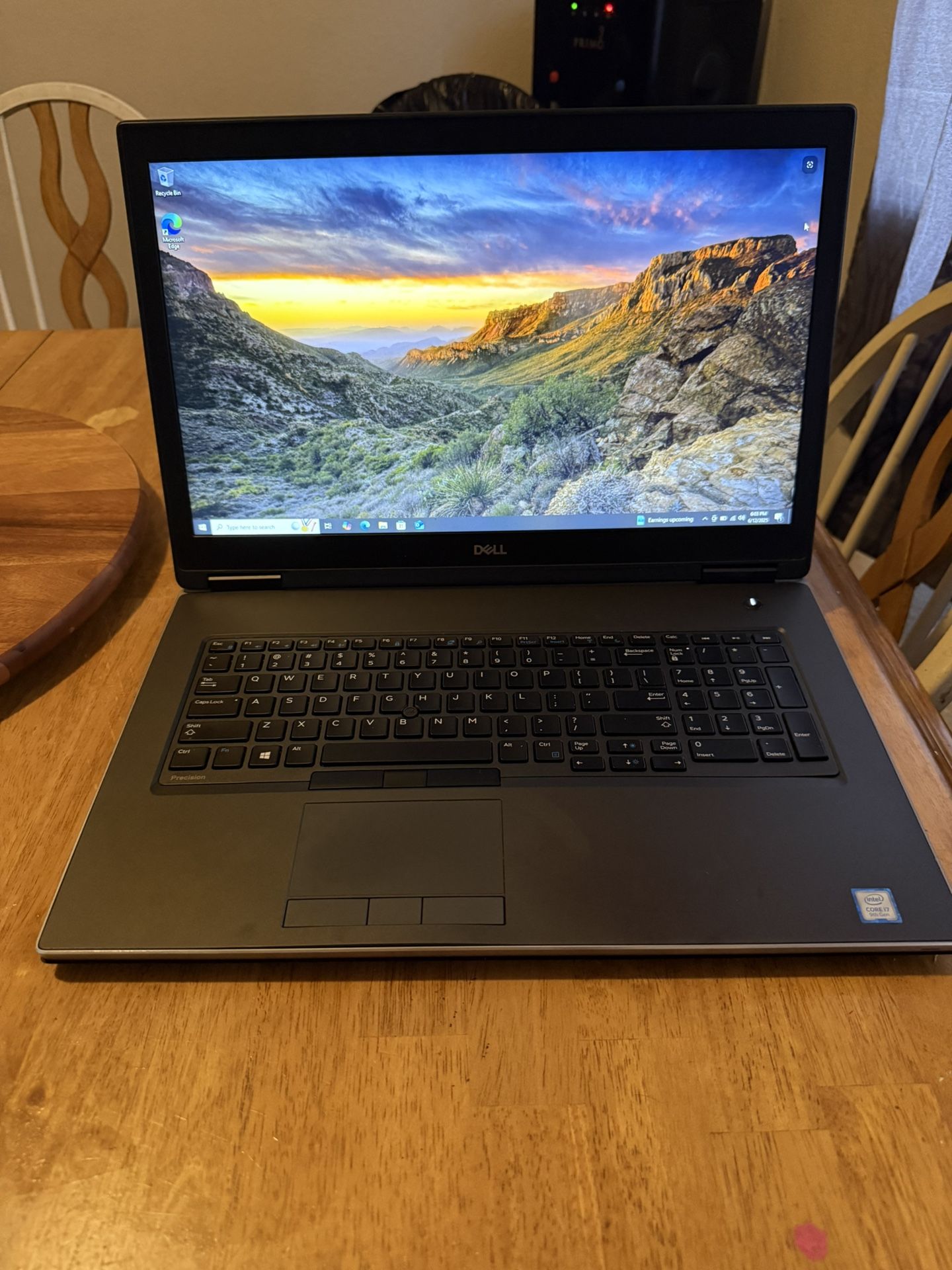 Dell Precision Laptop 7740