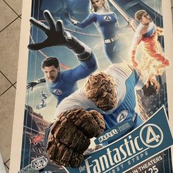 Fantasic 4 IMAX Movie Poster