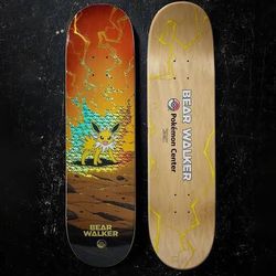 Jolteon Skateboard Deck (2025) Limited Edition /900 Pokémon Center Bear Walker sealed