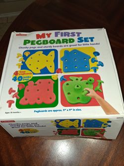 New pegboard set lakeshore learning