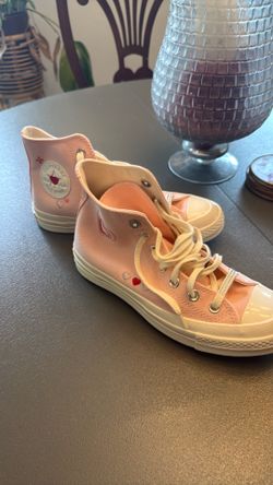 Pink specialty Converse