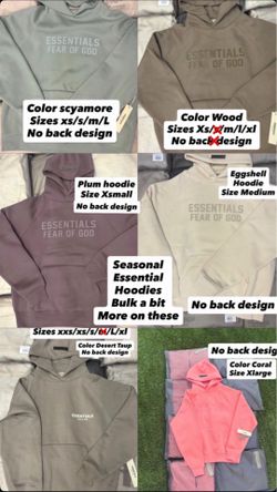 Essentials Hoodies