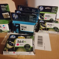 HP Ink Cartridges Black Ink Or Color 