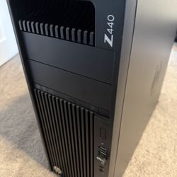 HP Z440 Desktop Xeon E5-1650 3.5GHz 64GB DDR4 2TB NVIDIA QUADRO WIN11