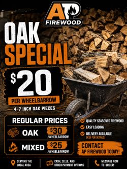 Oak Fire wood