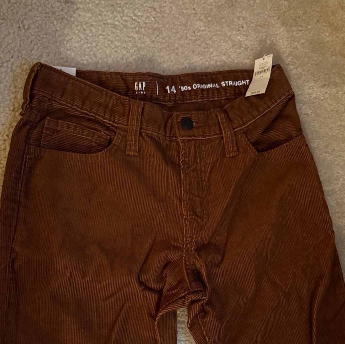 GAP Boy's Brown Corduroy Pants (with tags)