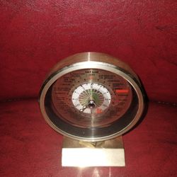 World Time Clock Made In  Japan