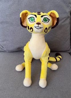 Disney Store The Lion Guard Fuli Plush Cheetah Stuffed Animal