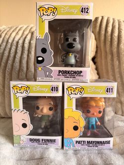 Disney Doug Funko Pop Set of 3