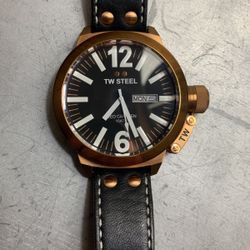 TW Steel Wrist Watch- Men’s Gold And Black 