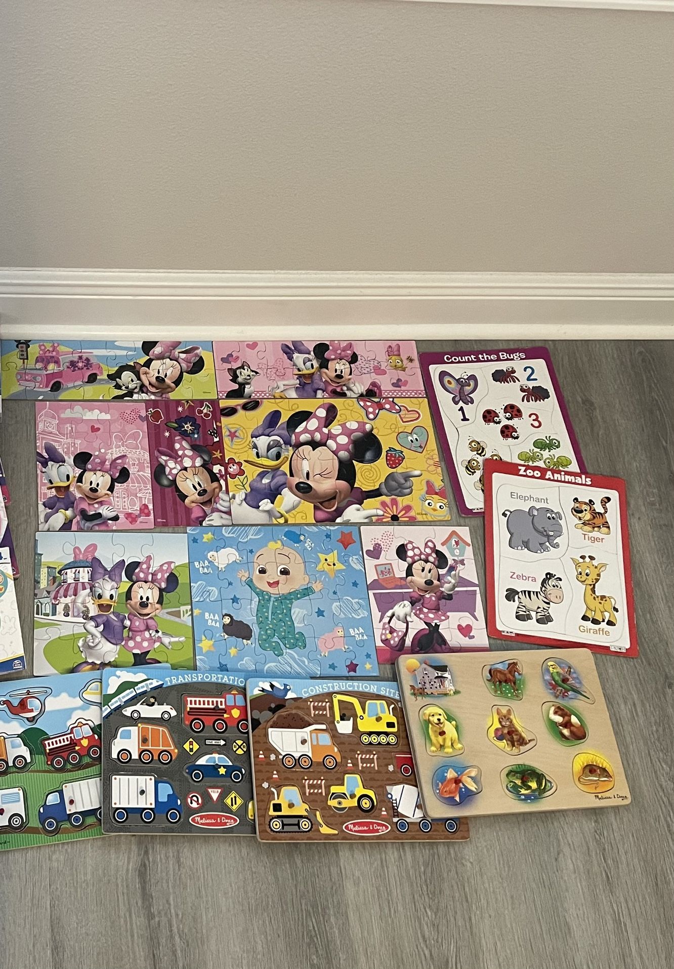 Kids Set Of 14 Puzzles