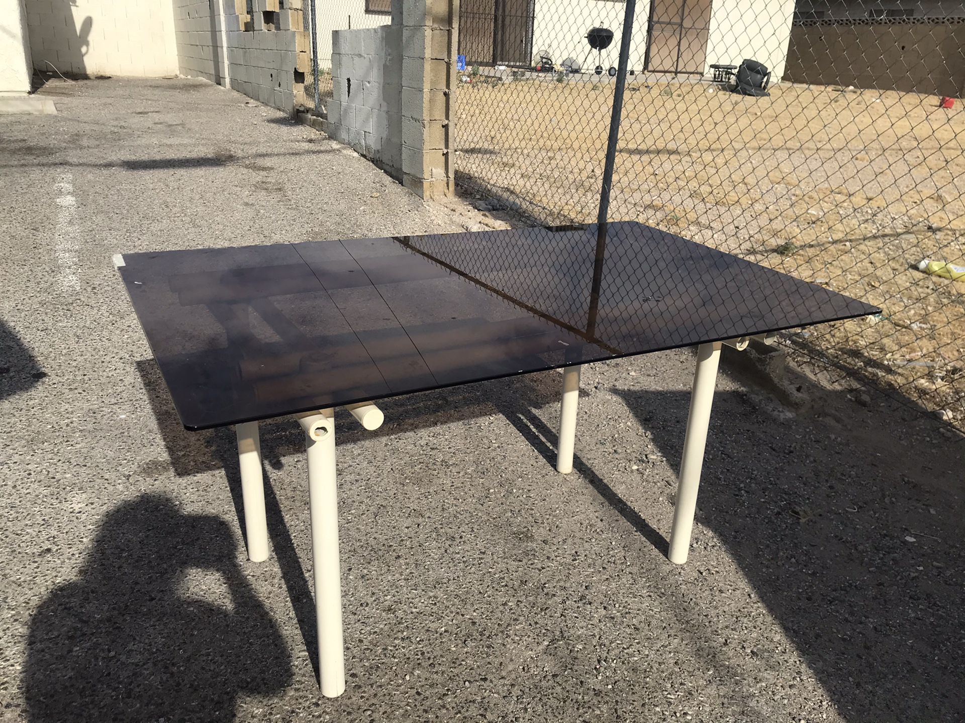 kitchen glass table 3x5