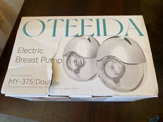Oteeida Hands Free Breast Pump Wearable MY-375 Strong Suction Low Noise 4 Modes