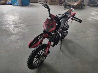 50cc Mini Dirt Bike Red and Black
