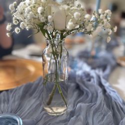 Clear Glass Vases 
