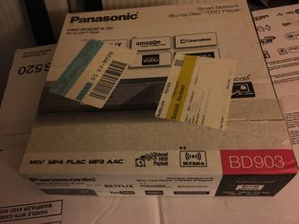 New Panasonic Blu-ray/DVD player