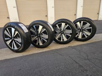 Wheels 17 5 Lugs Nissan Stock New Tires 