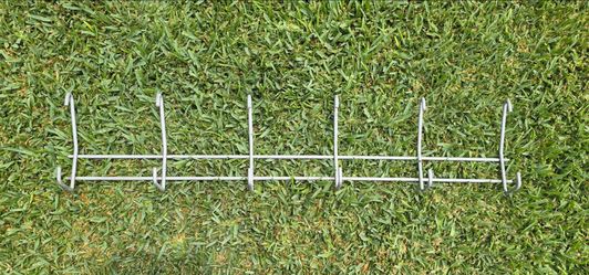 6 hook purse/coat hanger 28"