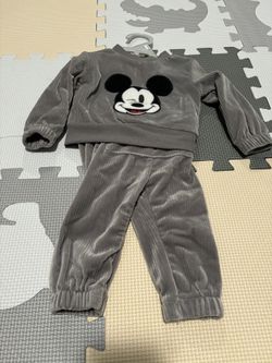 Disney Mickey Mouse 2 Piece Set : 3-6 Months