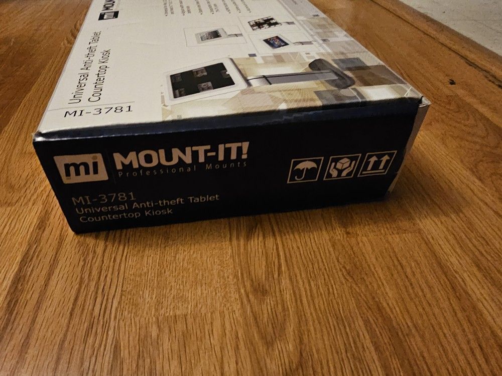 MOUNT-IT MI-3781 Universal IPAD Tablet Tabletop Stand New-Open Box