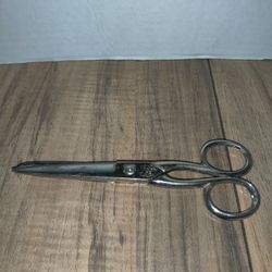 Vintage Radiant Golden Age Rustless Scissors - by Richards of Sheffield England.They contain scuffs and wear from time and use.Sold As Is.