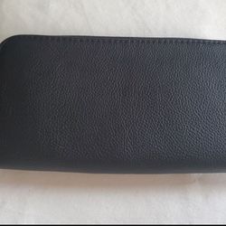 Black vegan wallet