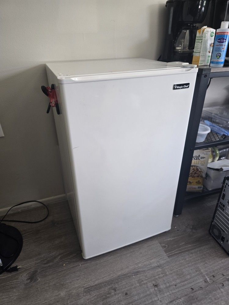 Small Fridge With Freezer Box.