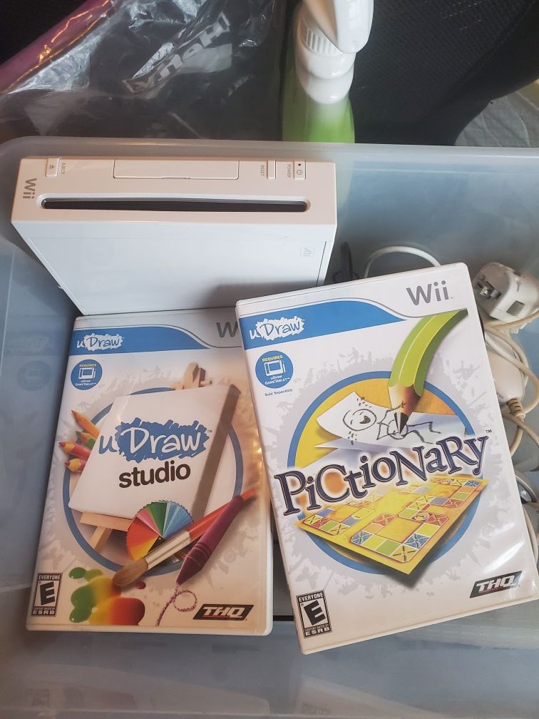 Nintendo Wii with a few extras