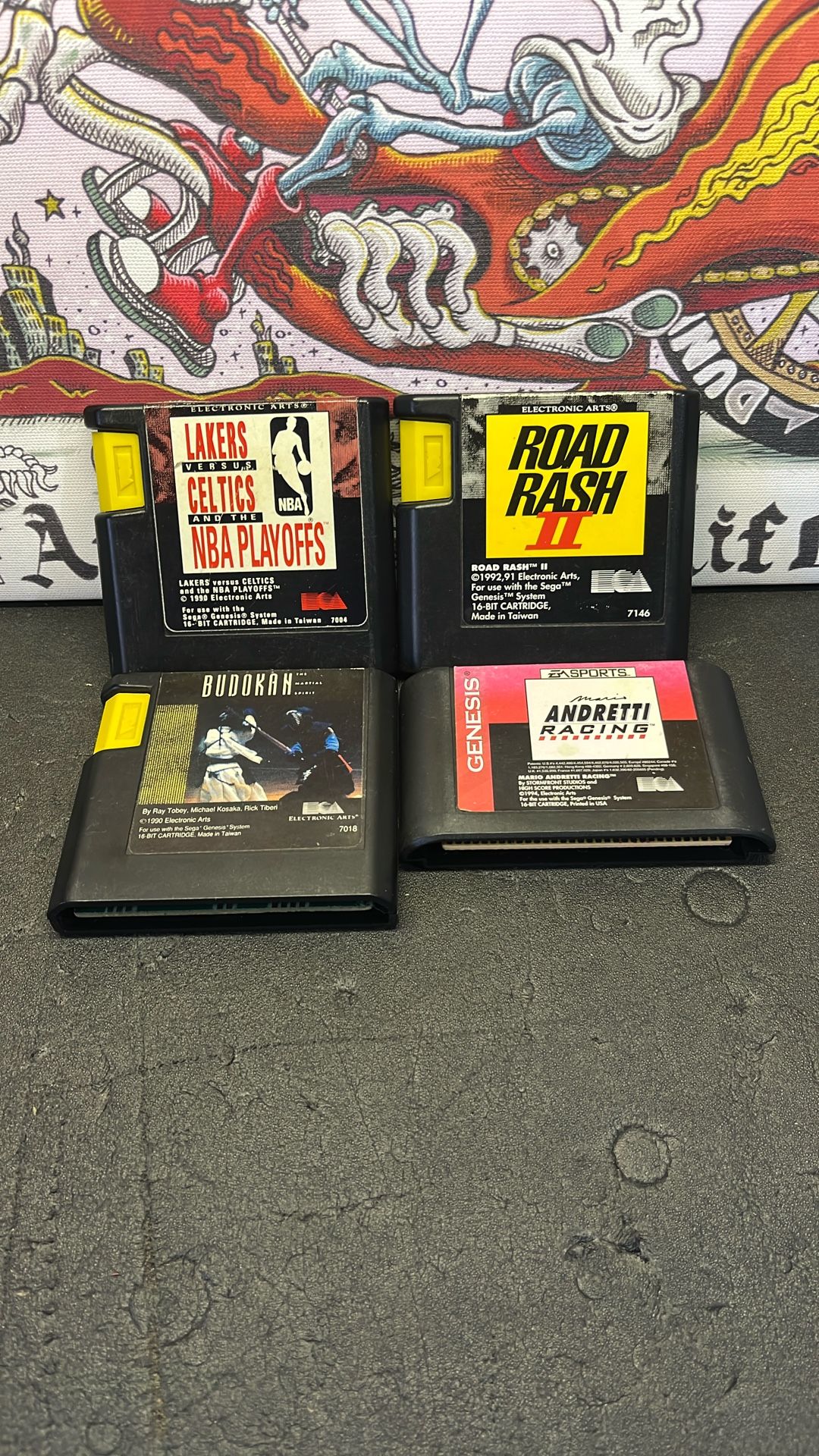 4 Sega Genesis Games