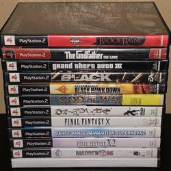 PlayStation 2 Video Games PS2 Great Titles