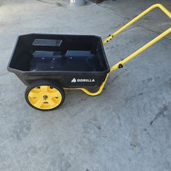 Poly utility garden cart