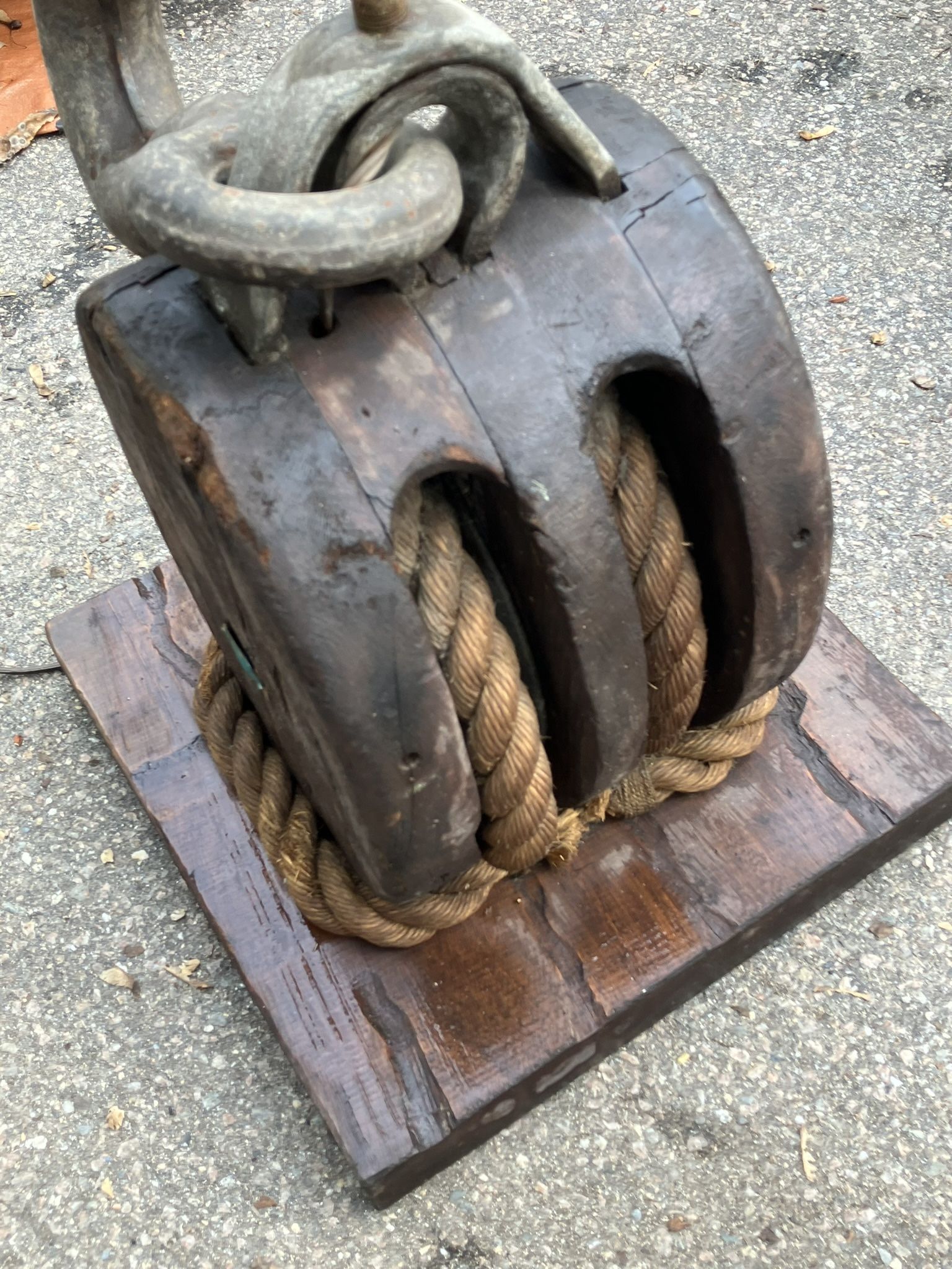 Block And Tackle Lamps
