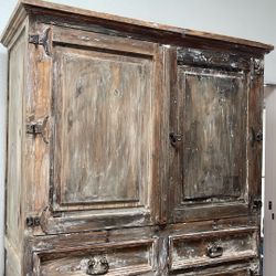 Mexican Pine Armoire 