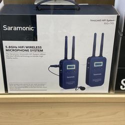 Saramonic 5.8Ghz Hifi Wireless Mic System 