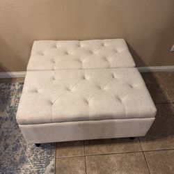 Extra large storage Ottoman 